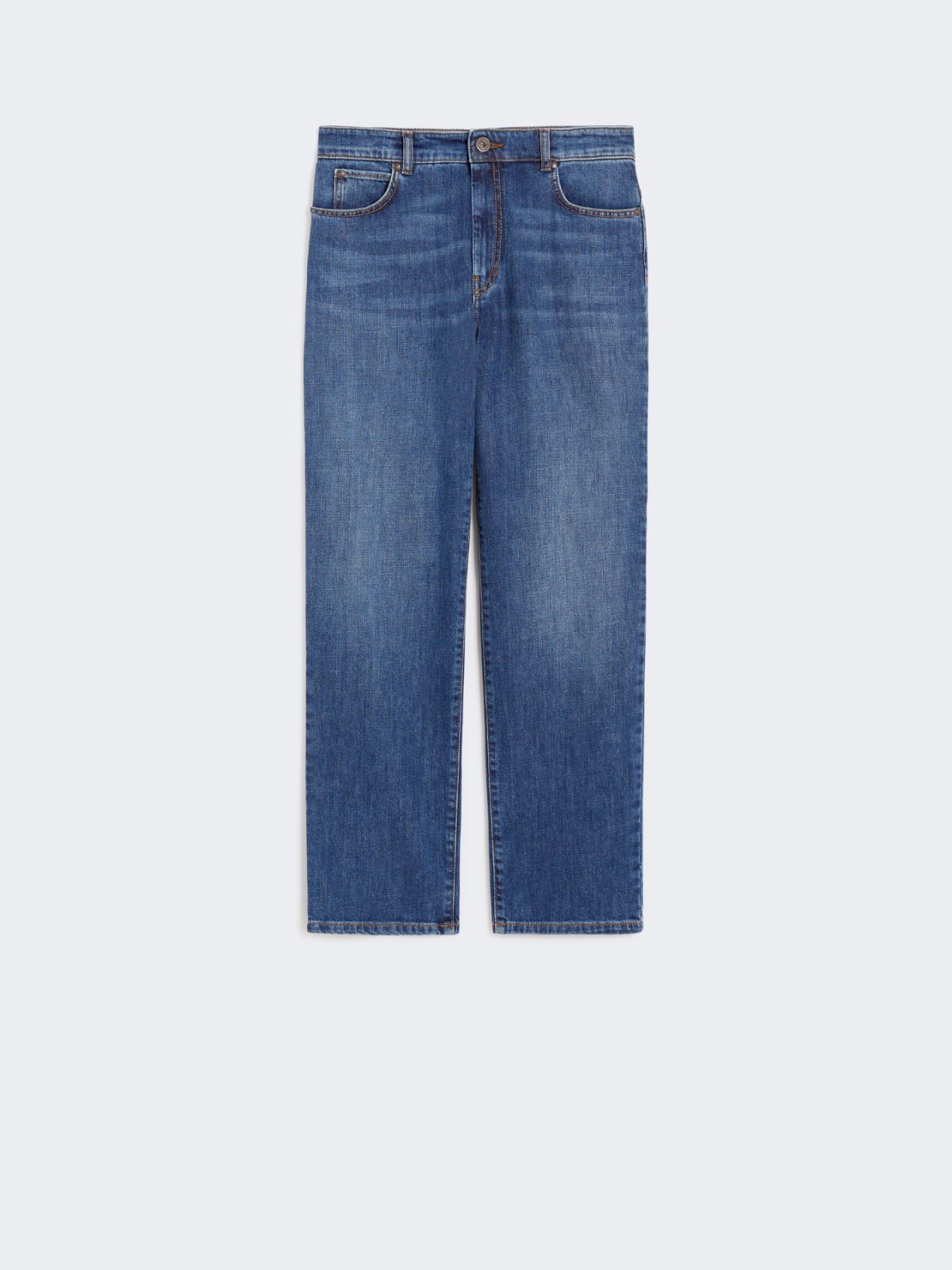 Straight-fit denim jeans - NAVY - Max Mara - 9