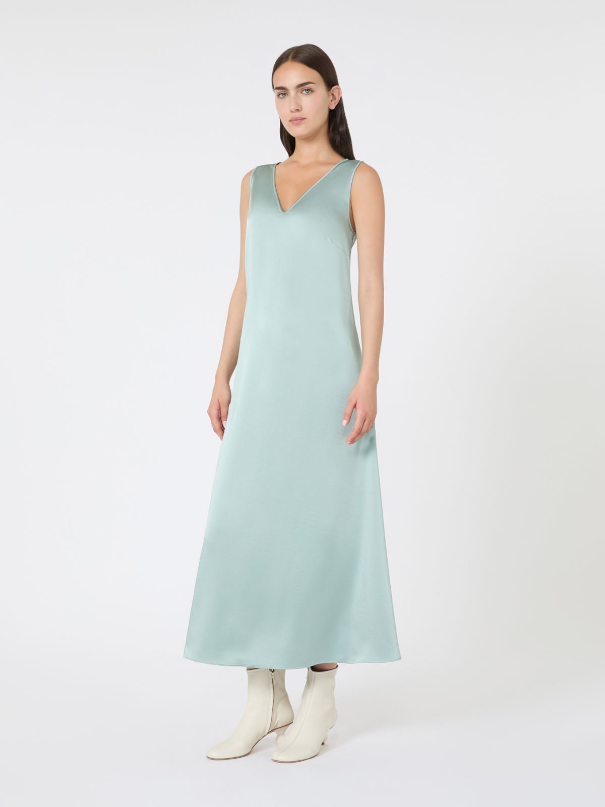 Flowing satin dress - JADE - Max Mara