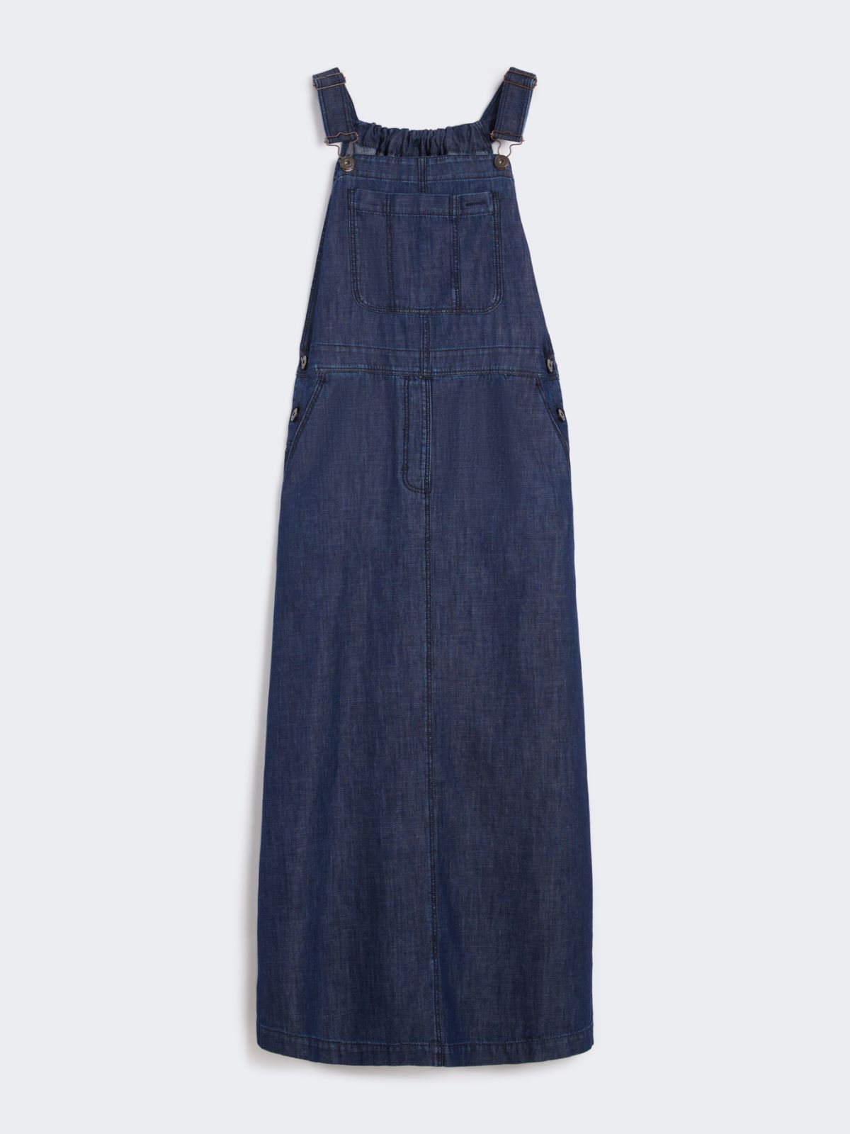 Denim dungaree dress - NAVY - Max Mara - 9
