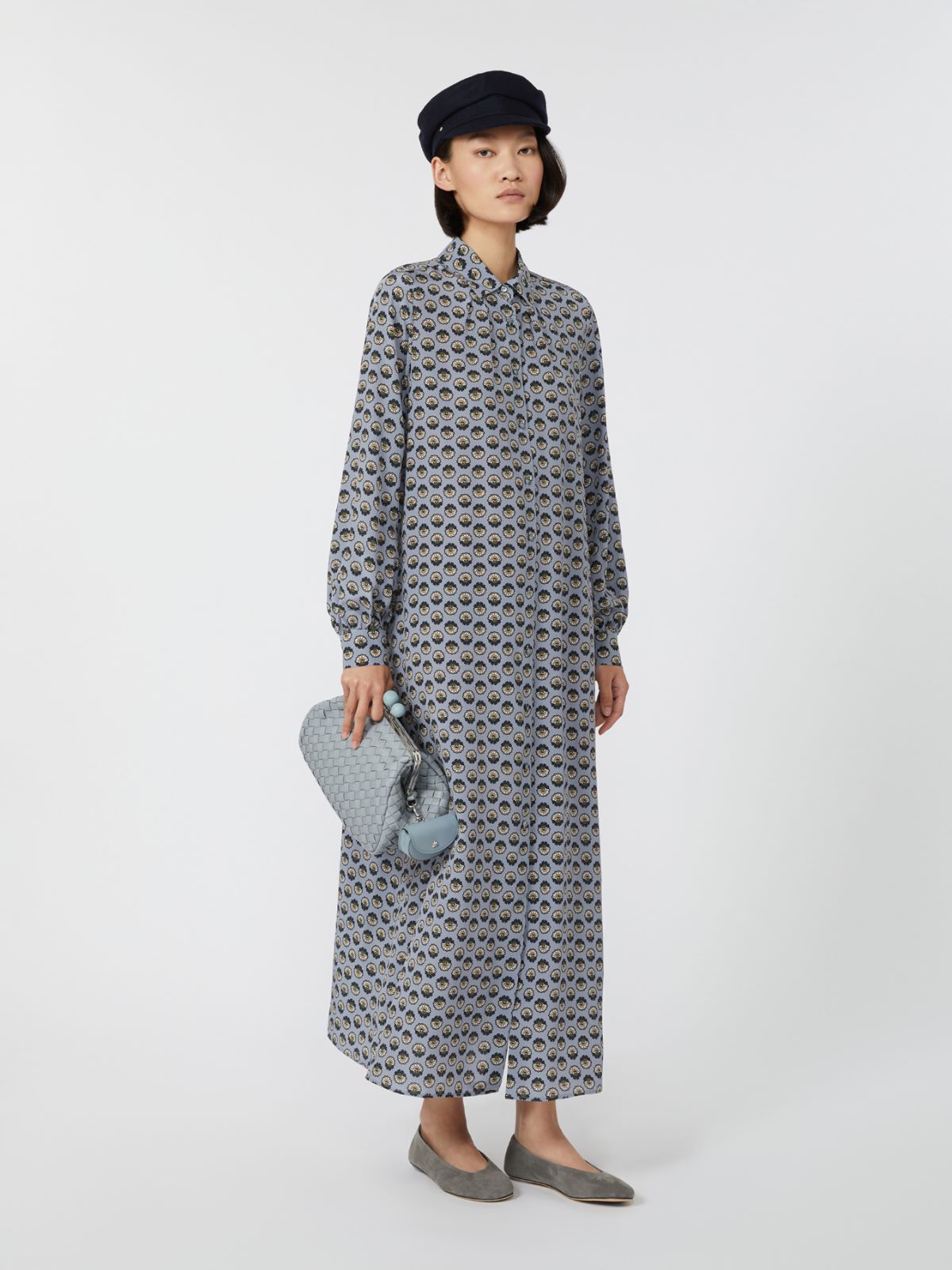 Printed silk shirt dress - AVIO - Max Mara