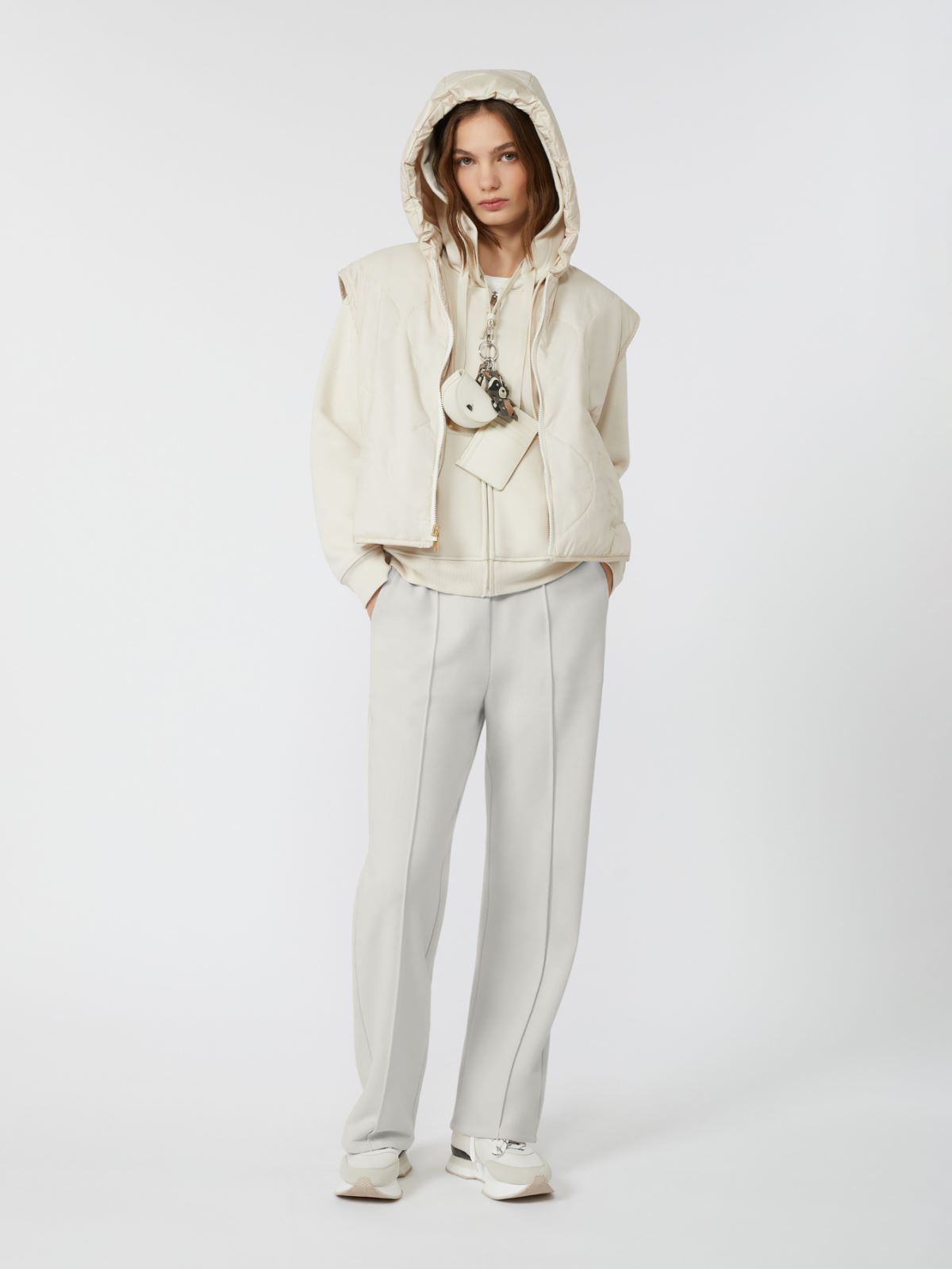 Padded coats White and beige Woman | Max Mara