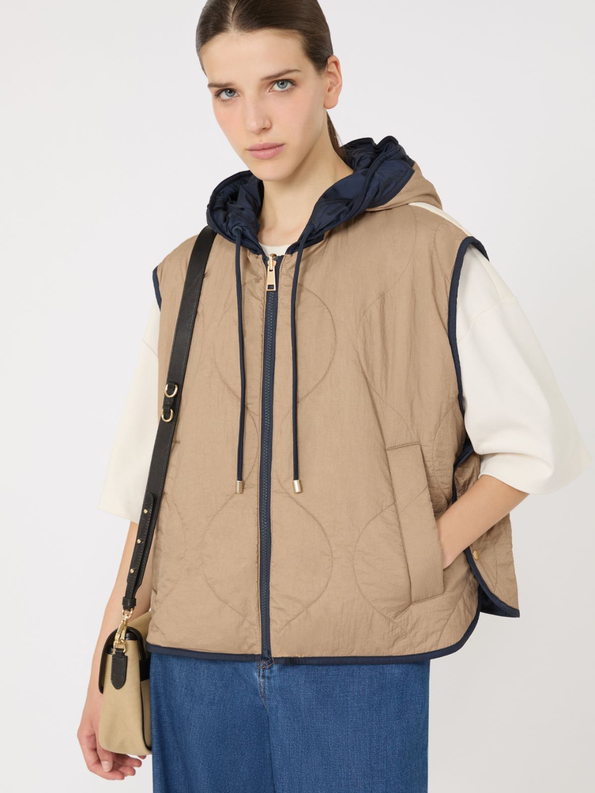 레반테 발수 조끼 패딩 - NAVY - Max Mara - 4