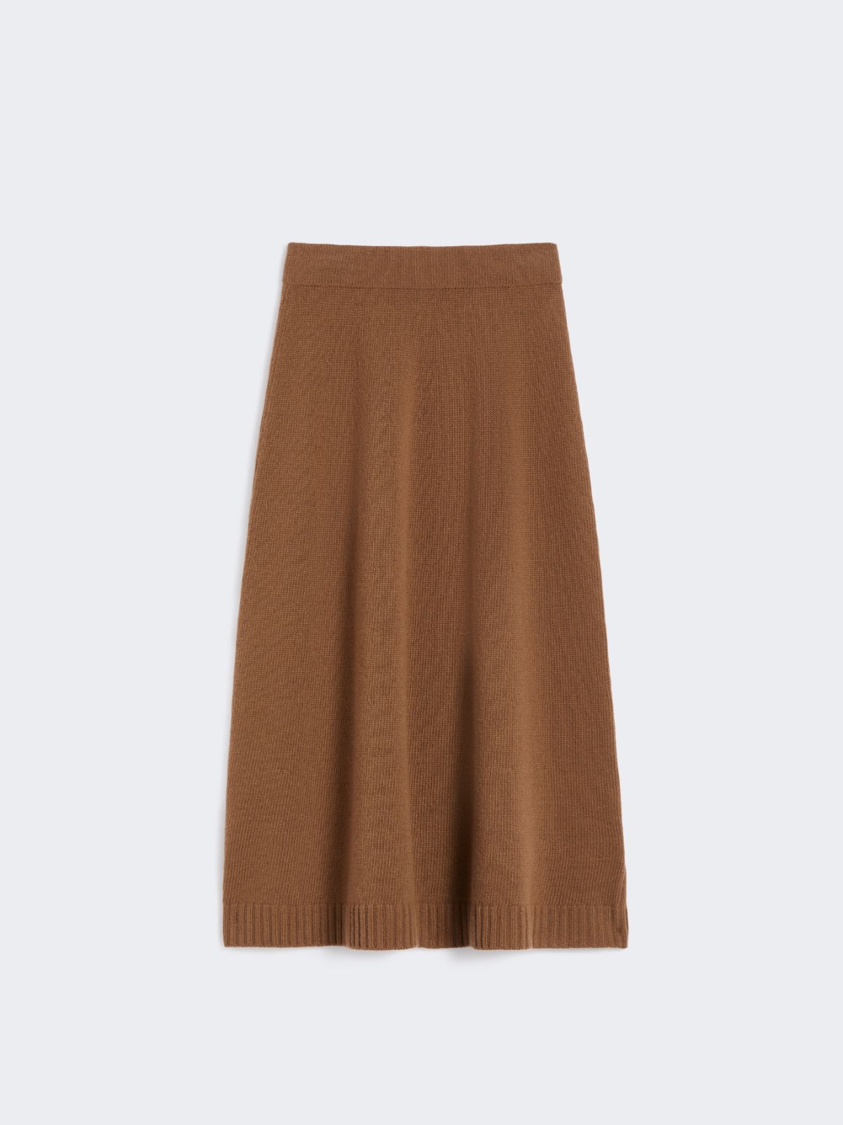 Wool knit skirt - HAZELNUT BROWN - Max Mara - 8