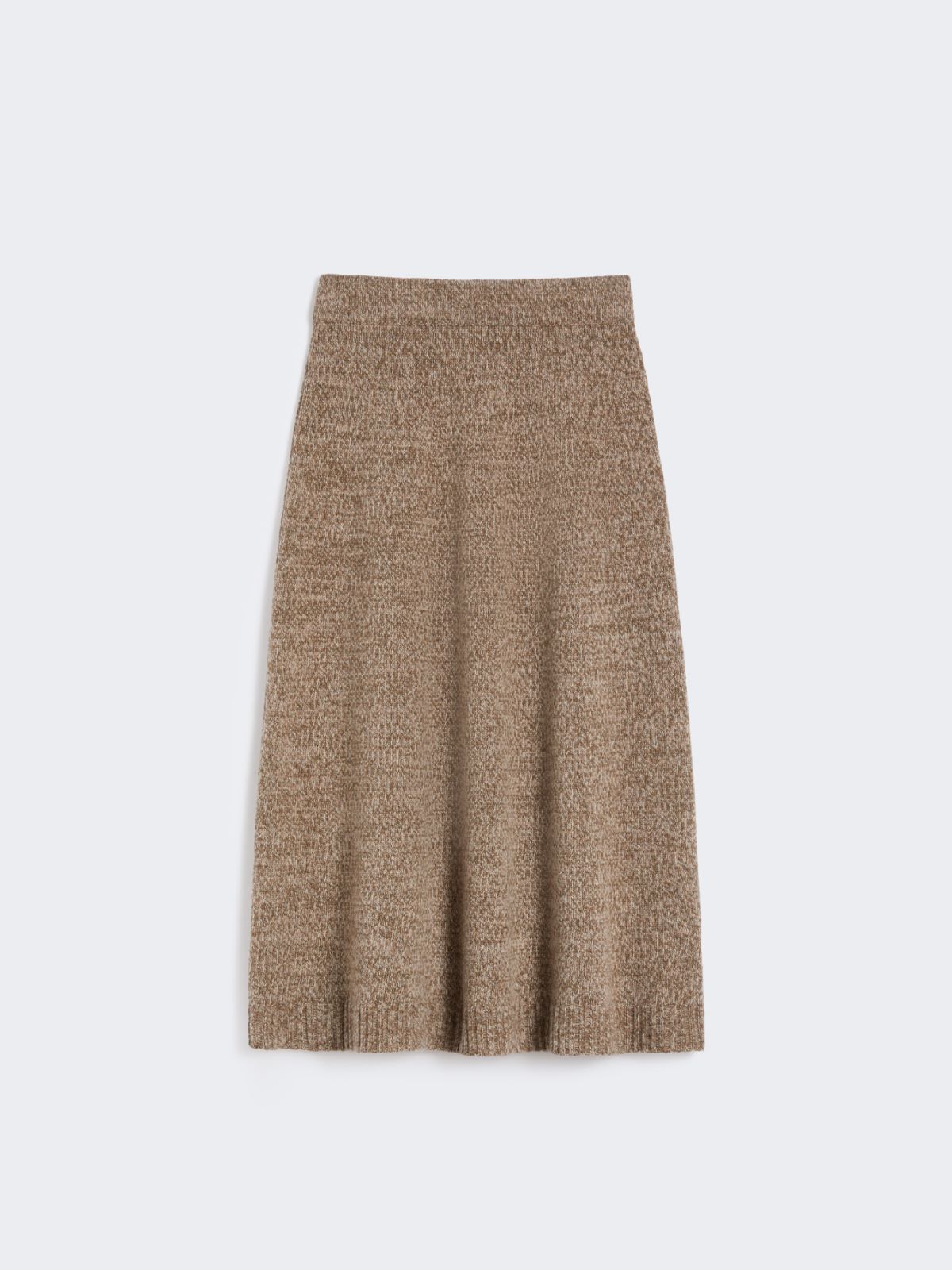 바르나바 버진울 스커트 - HAZELNUT BROWN - Max Mara - 8