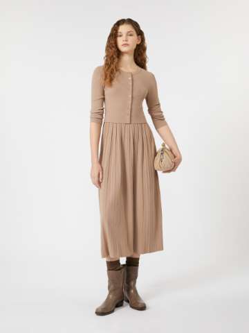 ワンピース WEEKEND DRESS (2425626031600 001) Ribbon-Detailed Off Shoulder Cocktail Dress