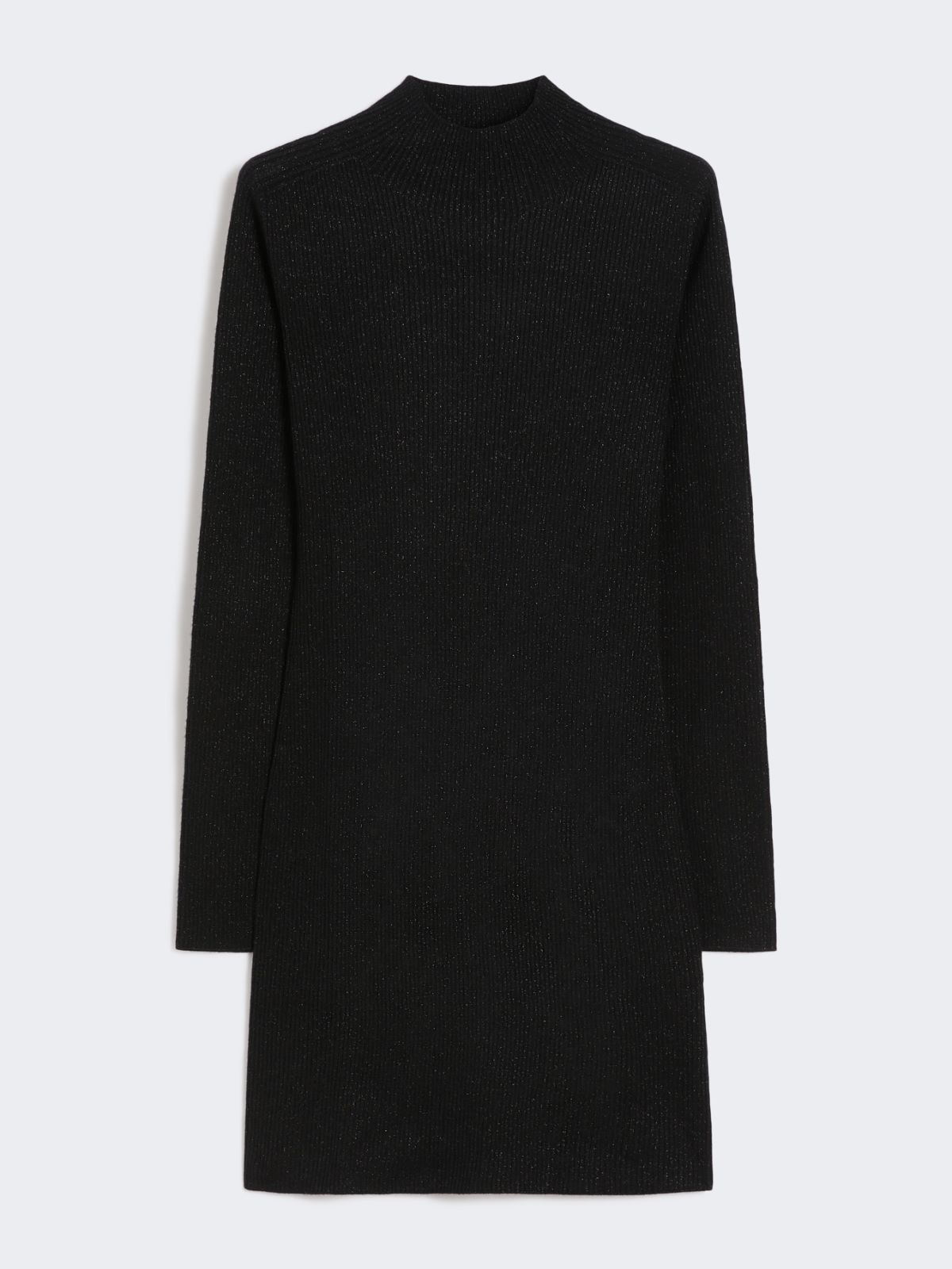 Wool and lurex dress - BLACK - Max Mara - 9