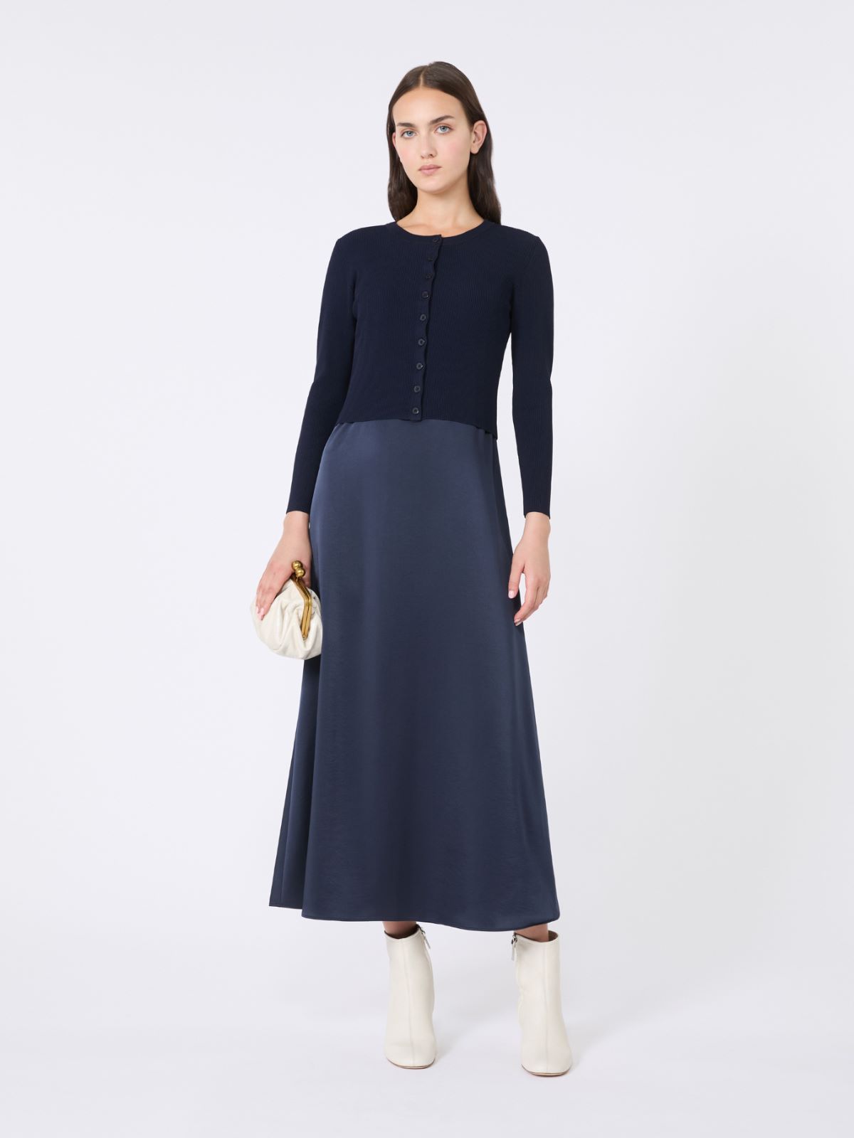 Viscose yarn cardigan + NAVY - Max Mara
