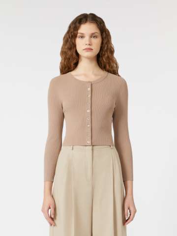 【送料&関税込】Max Mara Mirco Cardigan Viscose cardigan | Max Mara
