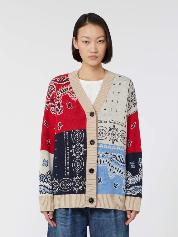 【WEEKEND MAX MARA】Angizia cardigan coat Weekend Max Mara Agamia Long Wrap Cardigan, Jumpers