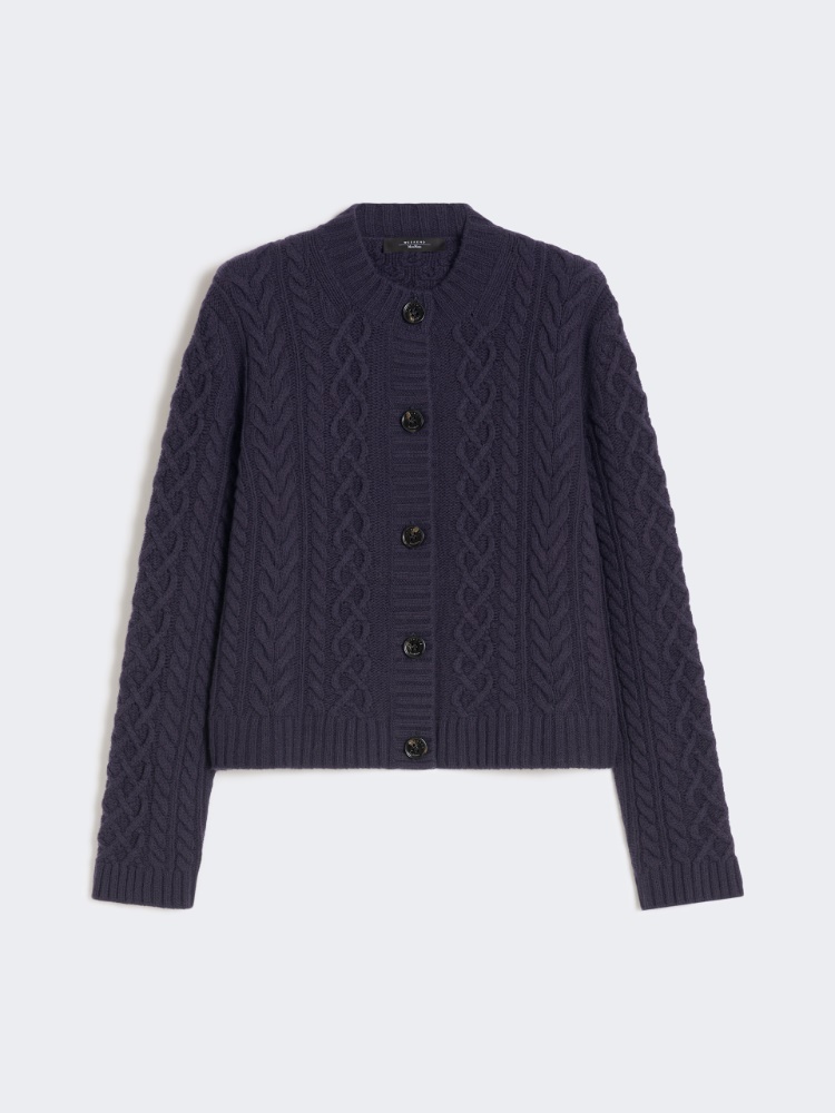 아비토 버진울 가디건 - NAVY - Max Mara