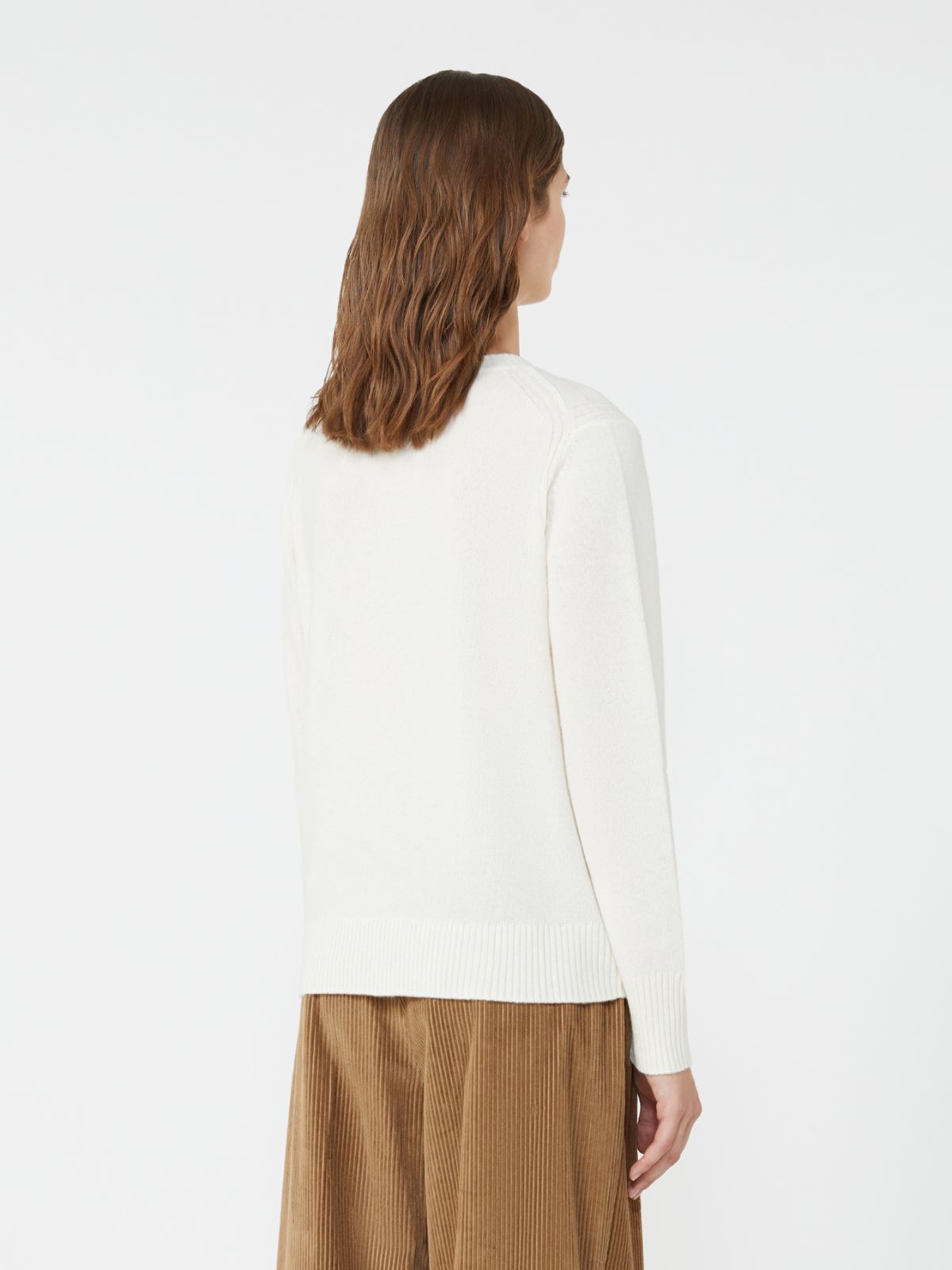 Cashmere yarn jumper - ECRU - Max Mara - 3