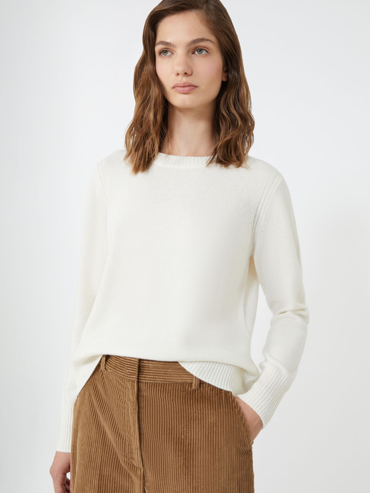 Cashmere yarn jumper - ECRU - Max Mara - 4