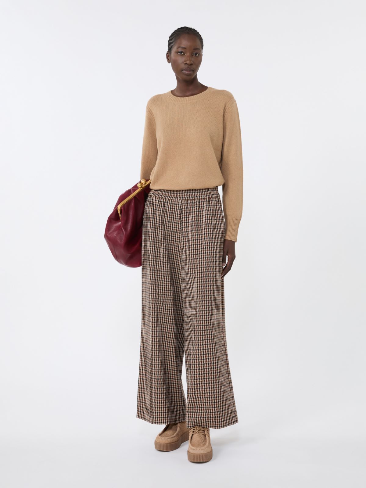 Cashmere yarn jumper - CAMEL - Max Mara