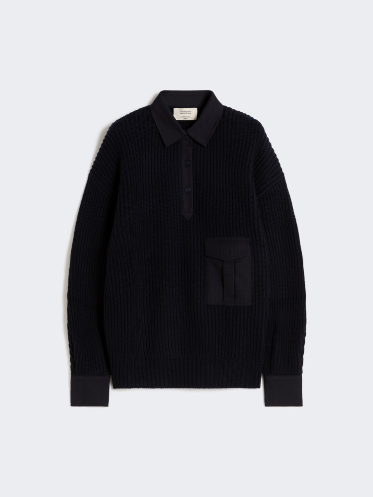 完売❢交渉可❢maxmara WEEKEND ニットセーター ネイビー ネイビー（紺）系 M Weekend Max Mara(ウィークエンド マックス
