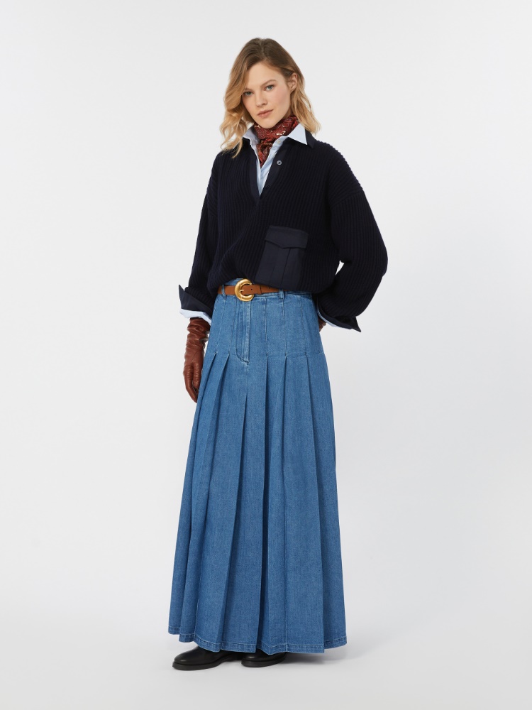Wool and cashmere pullover - ULTRAMARINE - Max Mara