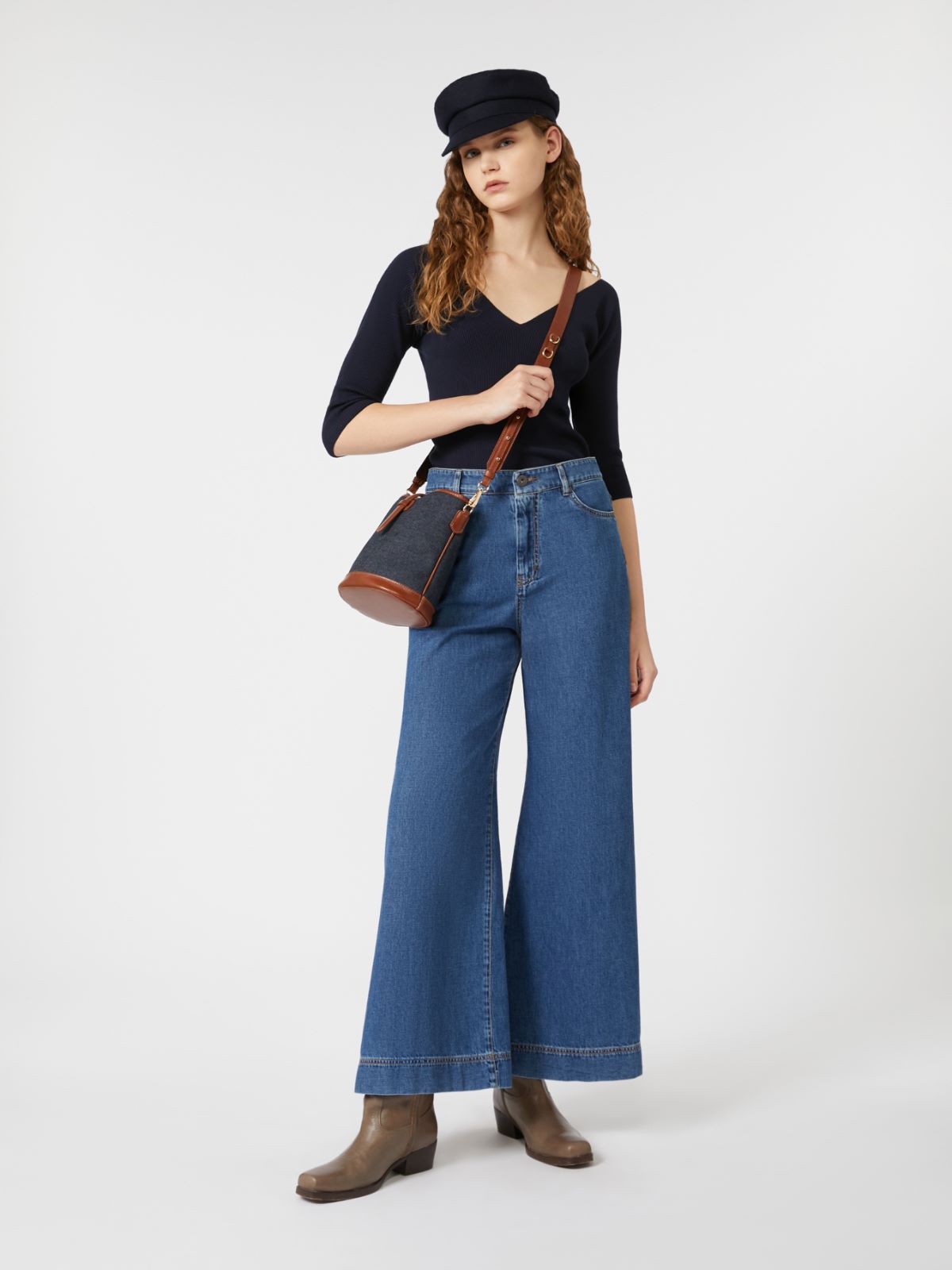 Viscose yarn sweater - NAVY - Max Mara