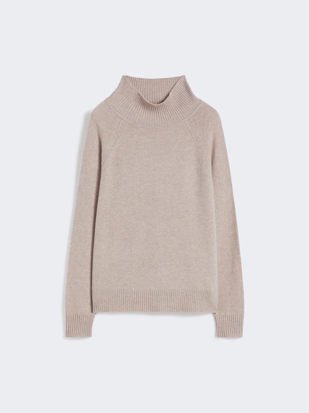 Cashmere yarn turtleneck - BEIGE - Max Mara - 9