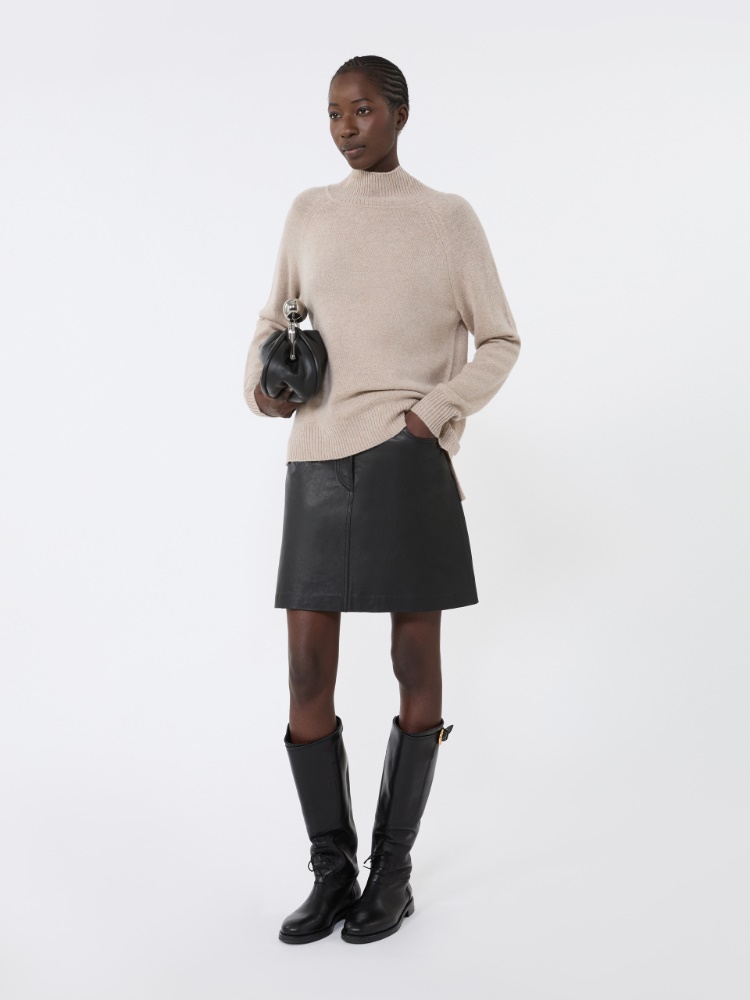 Dolcevita in filato di cachemire - BEIGE - Max Mara