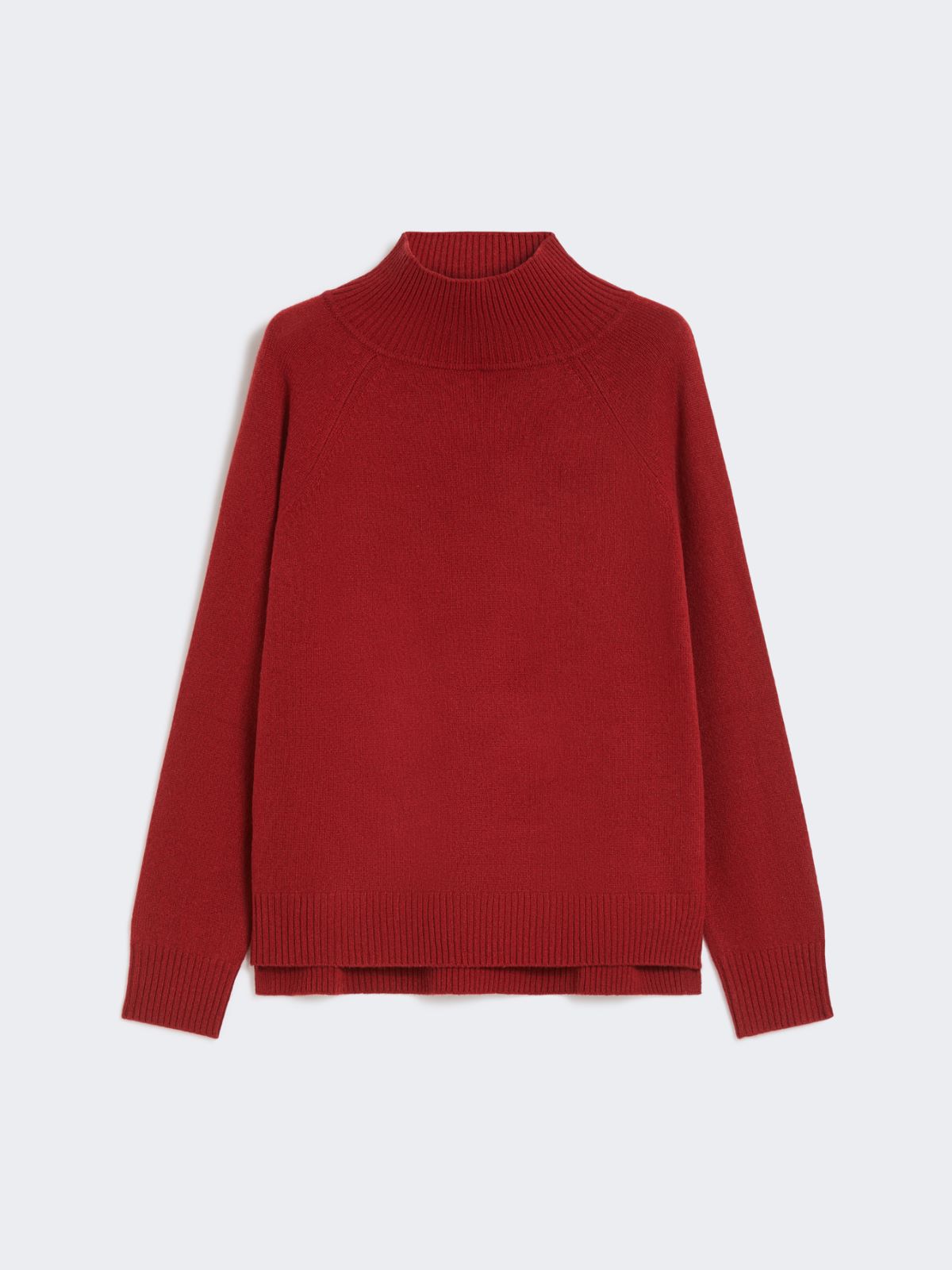 Cashmere yarn turtleneck - BERRY RED - Max Mara - 9