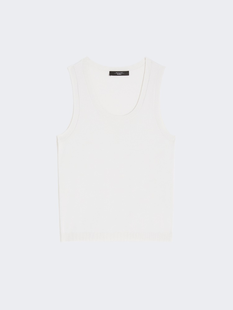 Top aus elastischer Viskose - CREME - Max Mara