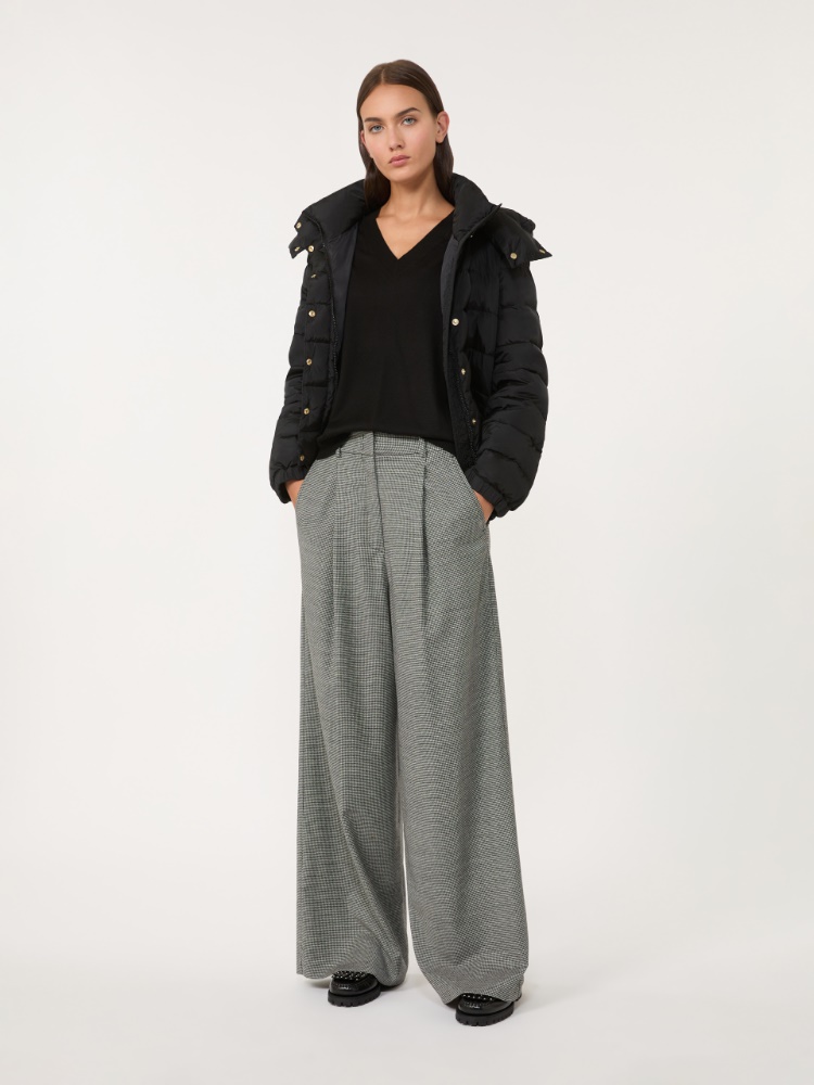 Wool and cashmere V-neck jumper - BLACK - Max Mara