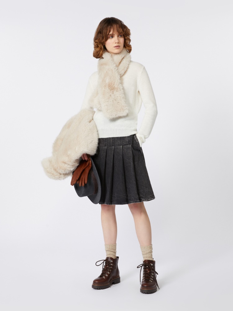 Mohair knit jumper - WHITE - Max Mara