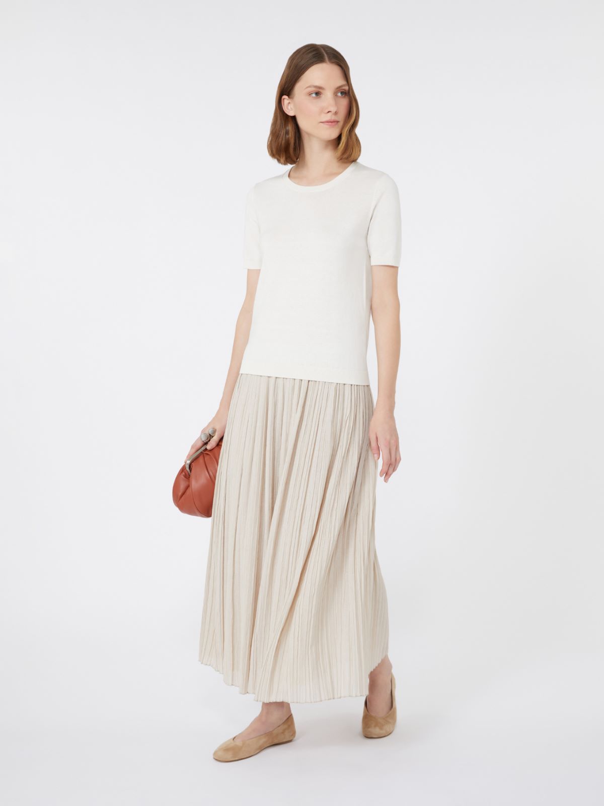 未使用級　マックスマーラ　イブルース　チェスターコート　ツイード　ホワイトネップ Max Mara MAX MARA マックスマーラ チェスターコート MADAME