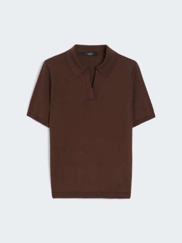 Tシャツ・カットソー MAX MARA Woman Polo Shirt Black 2511361068600 006 Polo female | Max Mara