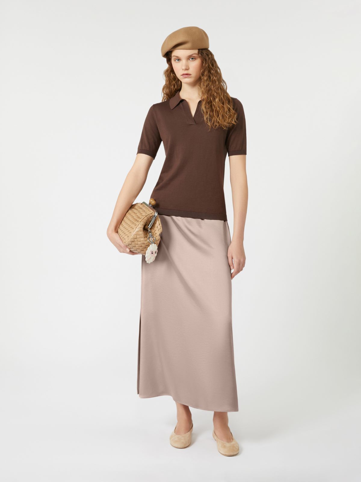スカート WEEKEND MAX MARA Woman Skirt Brown 2515101032600 011 WEEKEND MAX MARA Woman Skirt Brown 2515101032600 011