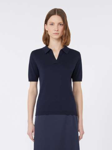【関税&送料込】Max Mara T-shirts and Polos Silk t shirt | Max Mara