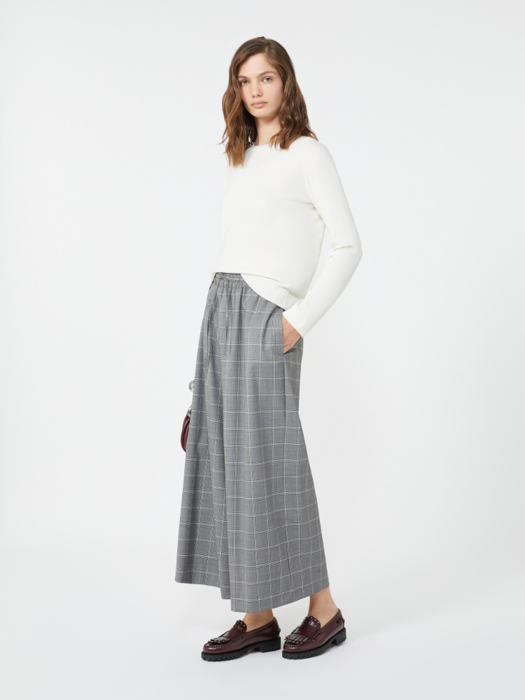 Silk and wool yarn jumper - ECRU - Max Mara