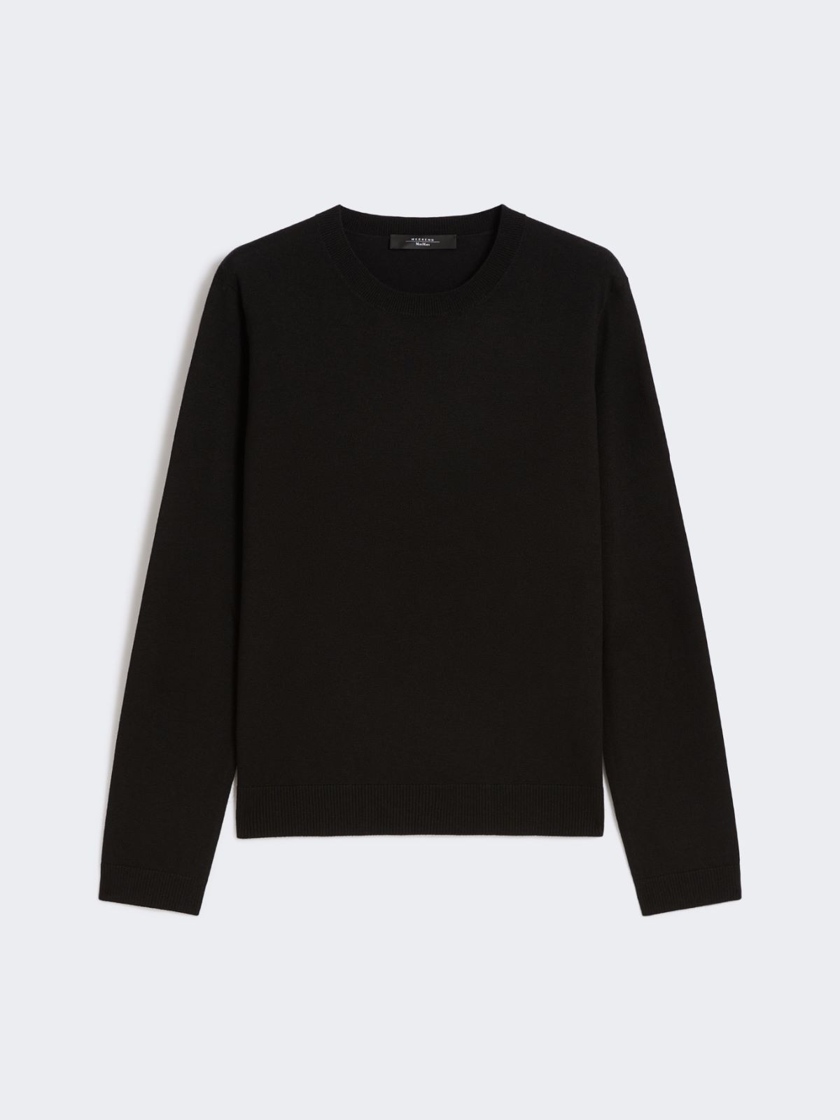 Silk and wool yarn jumper - BLACK - Max Mara - 9