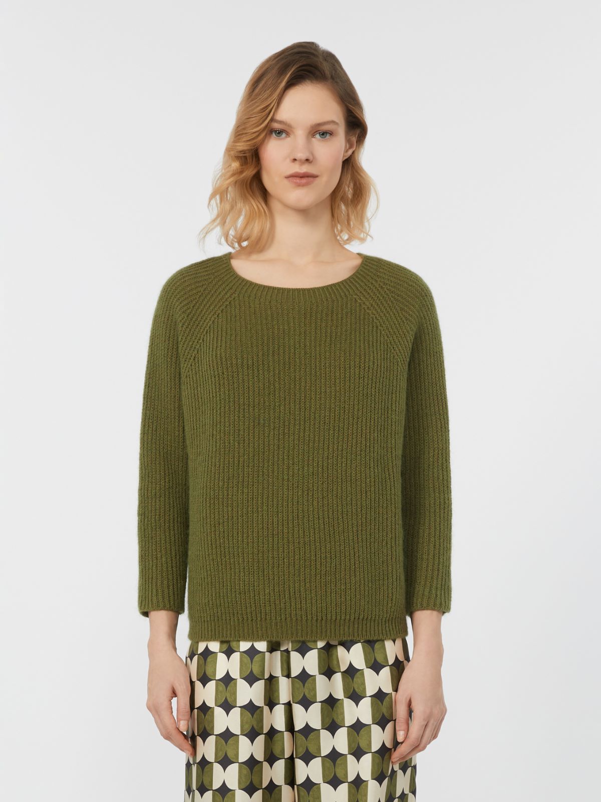 Pullover aus Mohair - OLIVENGRUEN - Max Mara - 2