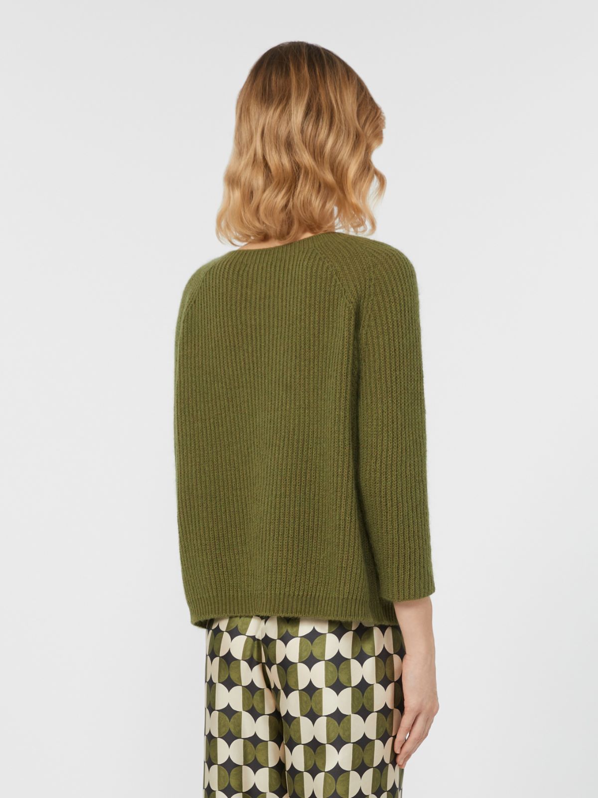 Pullover aus Mohair - OLIVENGRUEN - Max Mara - 3