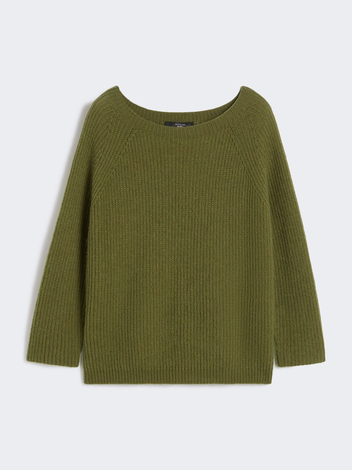 Mohair yarn jumper - OLIVE GREEN - Max Mara - 9
