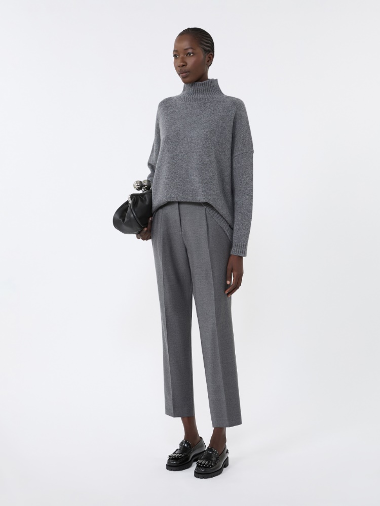 Dolcevita in filato di lana - ANTRACITE - Max Mara