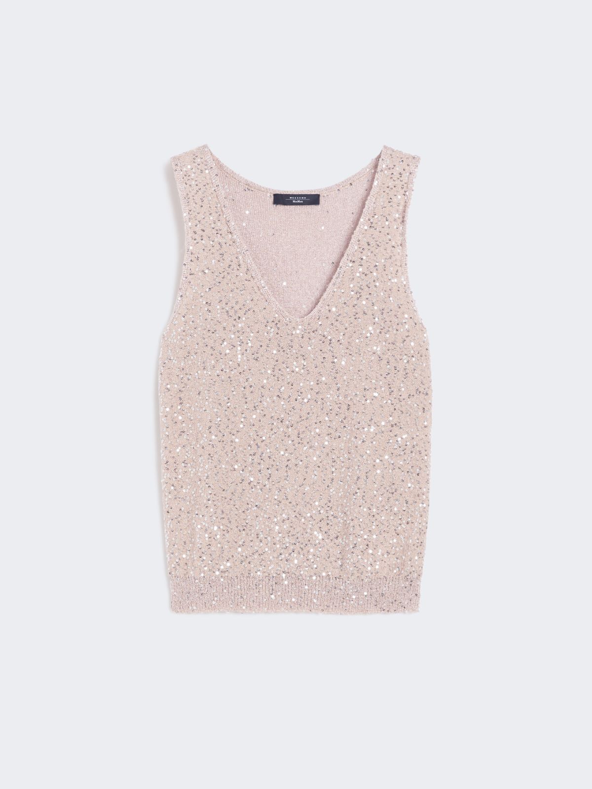 Sequinned knitted top - POWDER - Max Mara - 10