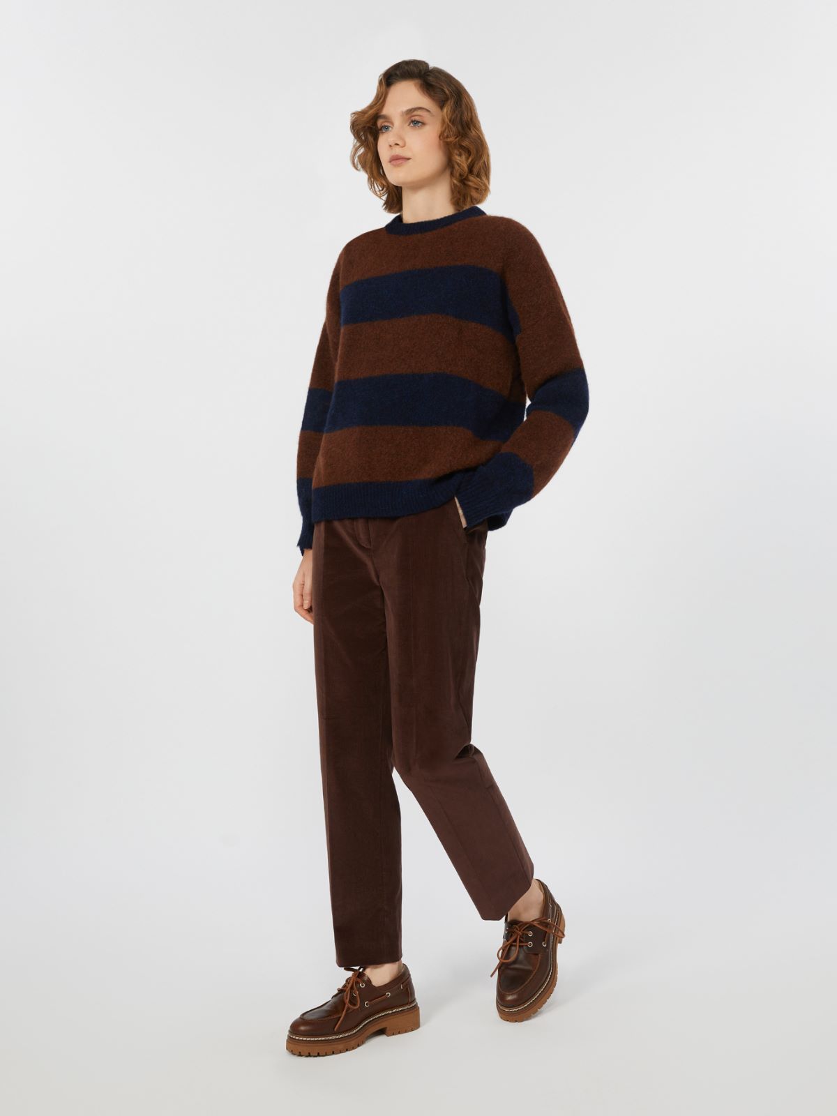 투오노 알파카 스웨터 - WINE-COLOURED - Max Mara