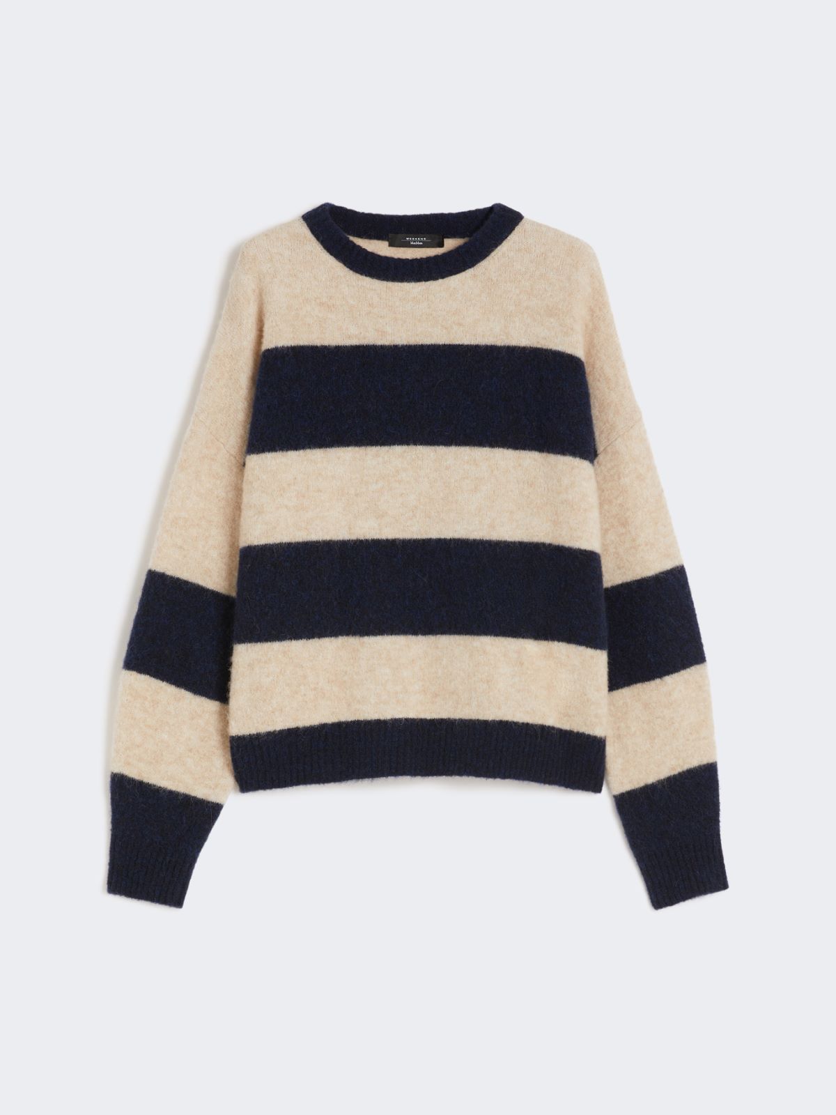 Alpaca and wool jumper - NAVY - Max Mara - 9
