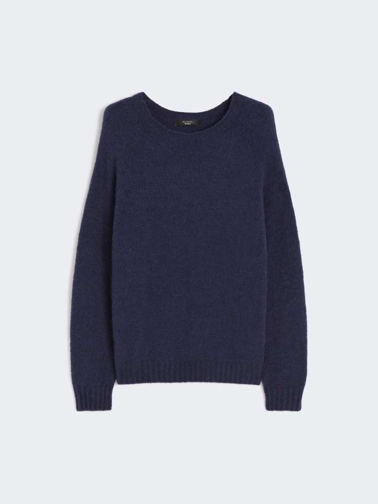 Alpaca and cotton sweater - ULTRAMARINE - Max Mara