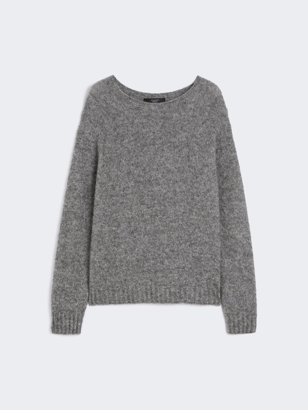 Alpaca and cotton sweater - MEDIUM GREY - Max Mara - 9