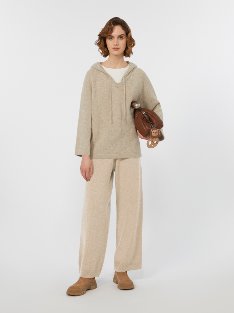 Wool knit sweatshirt - SAND - Max Mara
