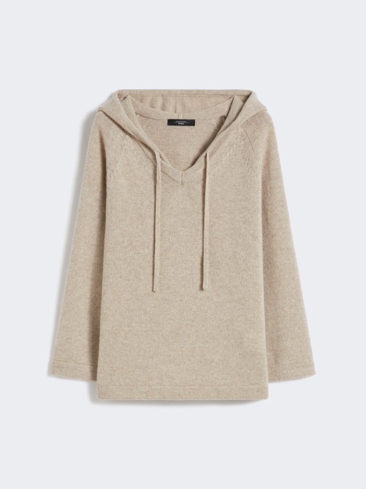 Wool knit sweatshirt - SAND - Max Mara