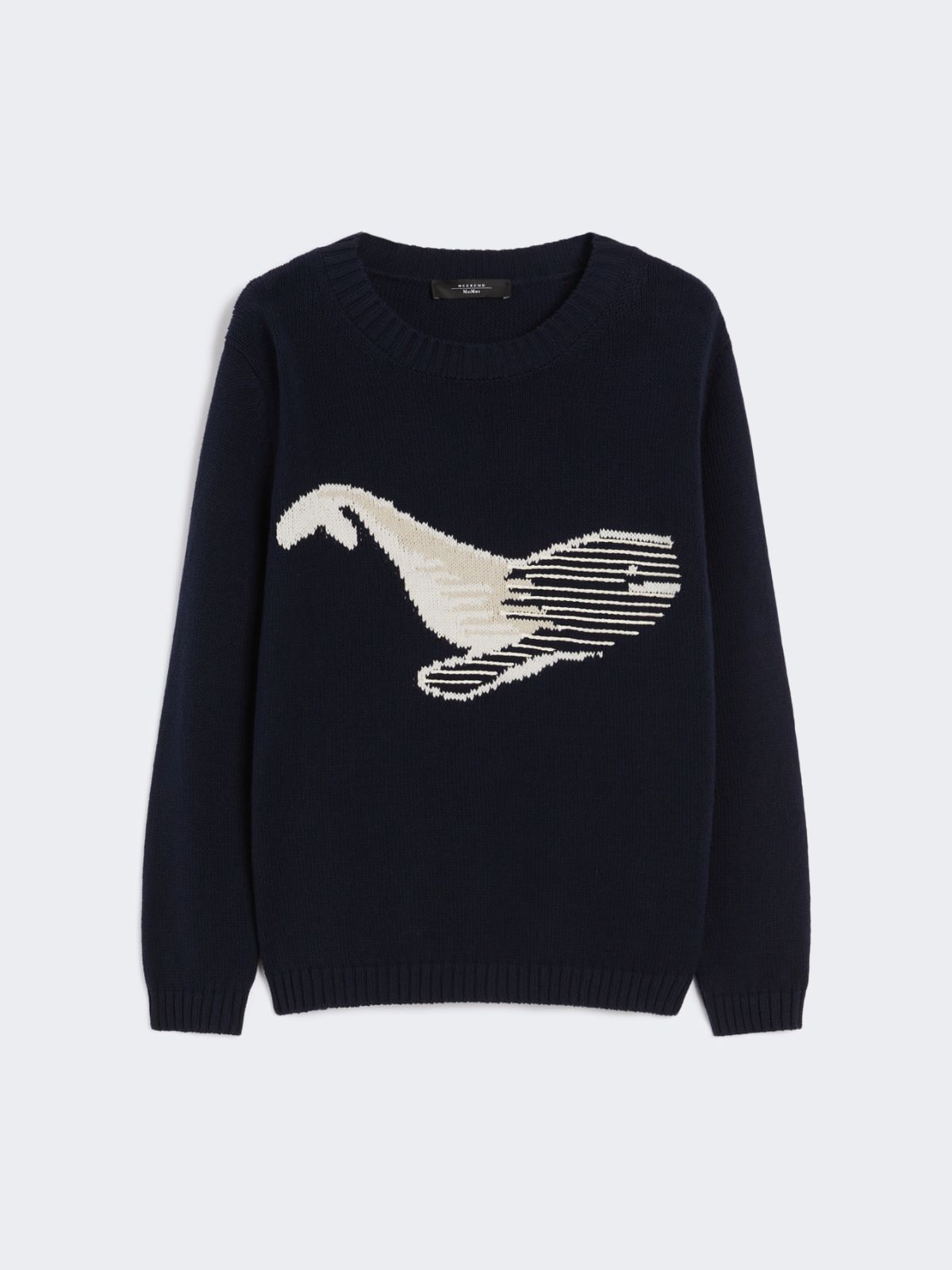 네스폴라 코튼 스웨터 - NAVY - Max Mara - 9