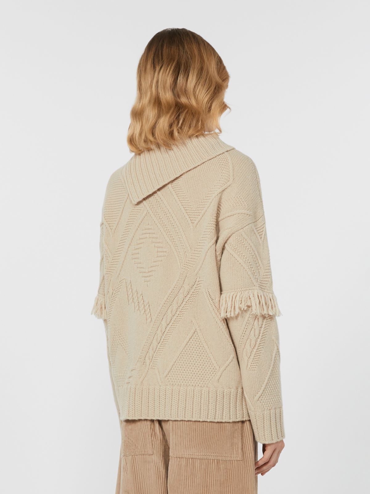 마스트로 버진울 스웨터 - SAND - Max Mara - 5