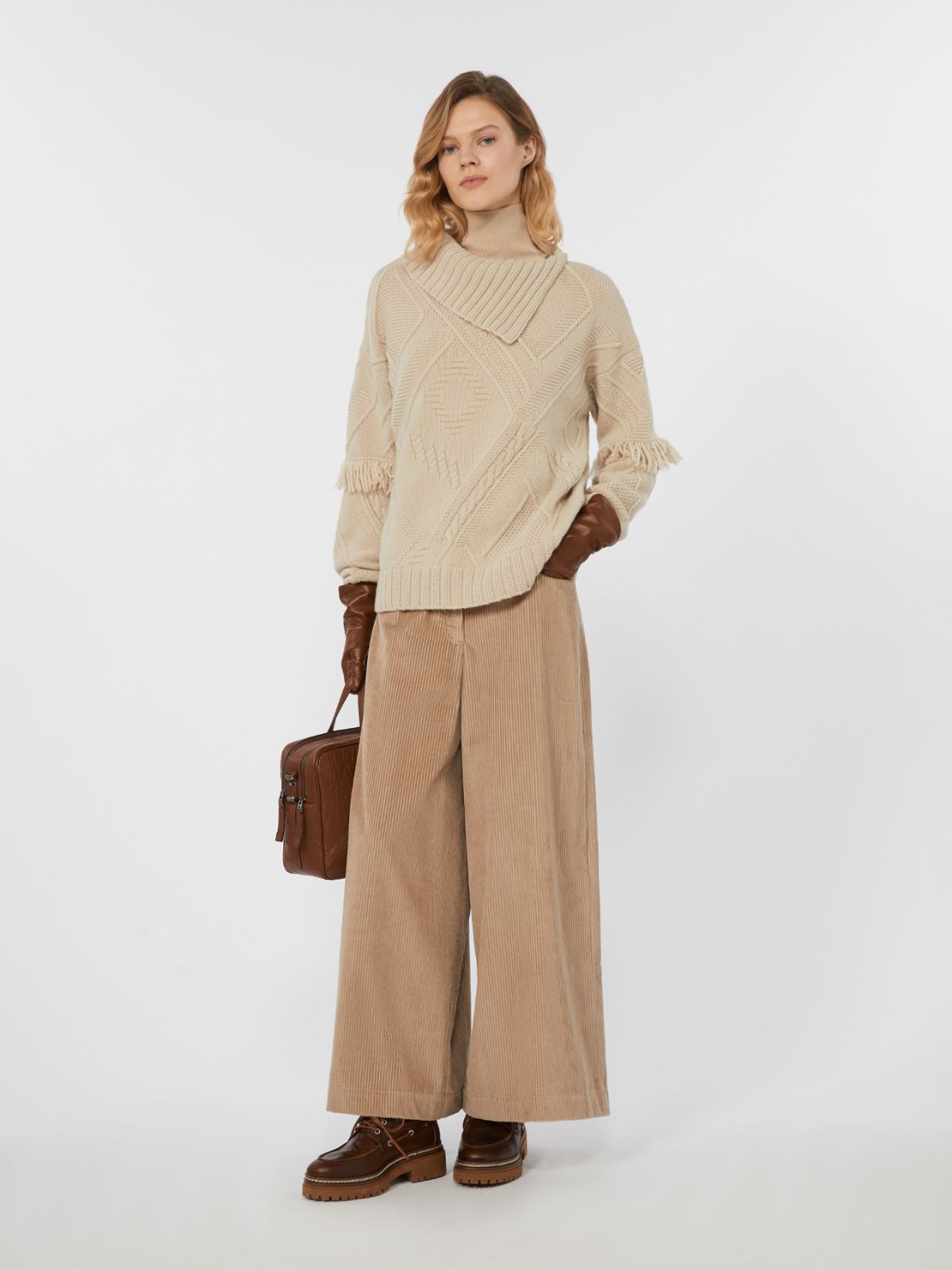 마스트로 버진울 스웨터 - SAND - Max Mara