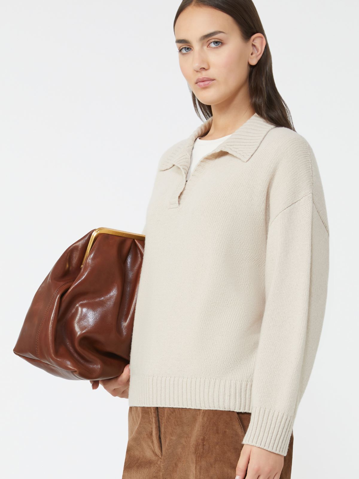 Wollpolo - BEIGE - Max Mara - 4