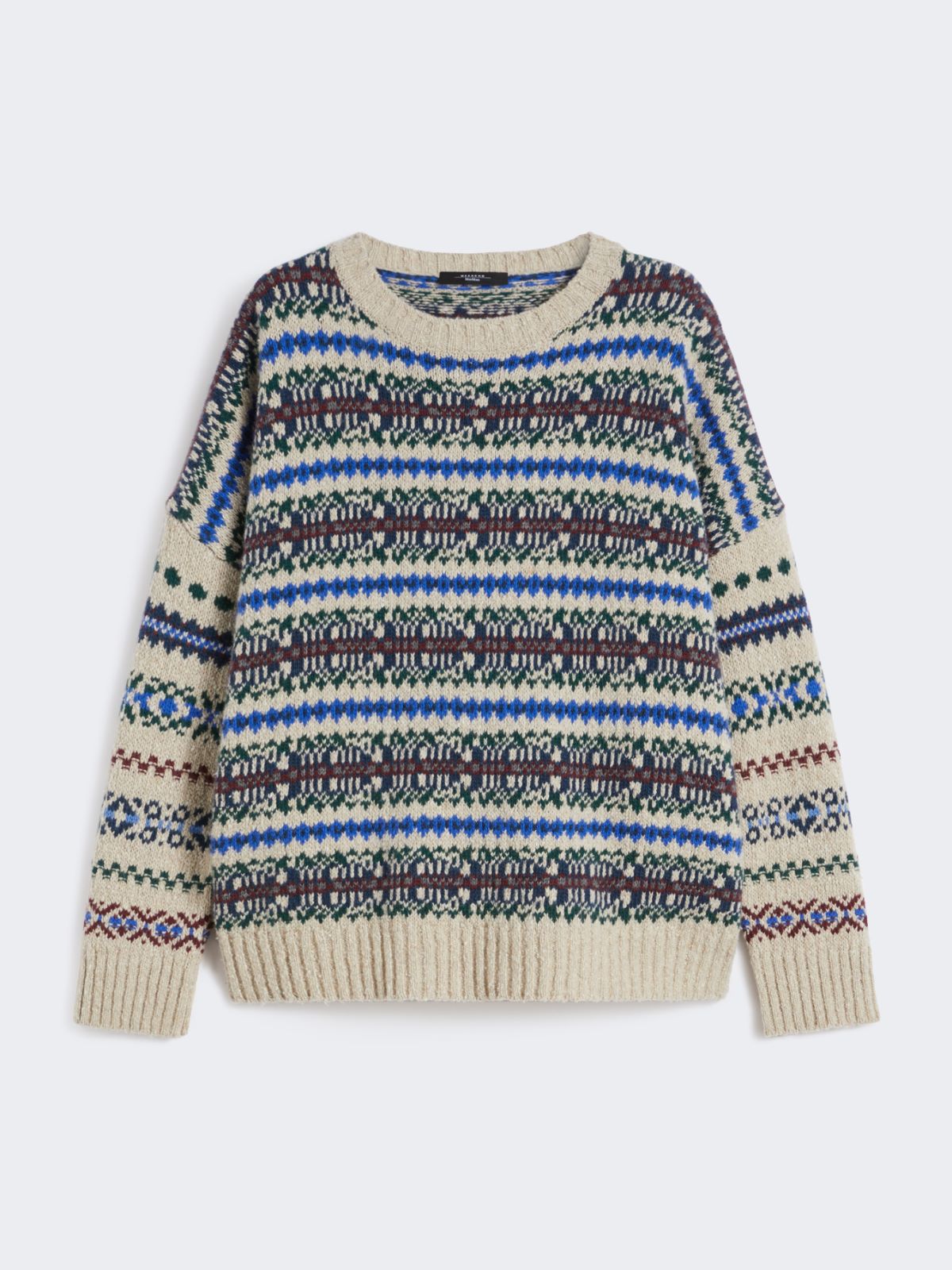 Pullover aus Wolltweed - ECRU - Max Mara - 9