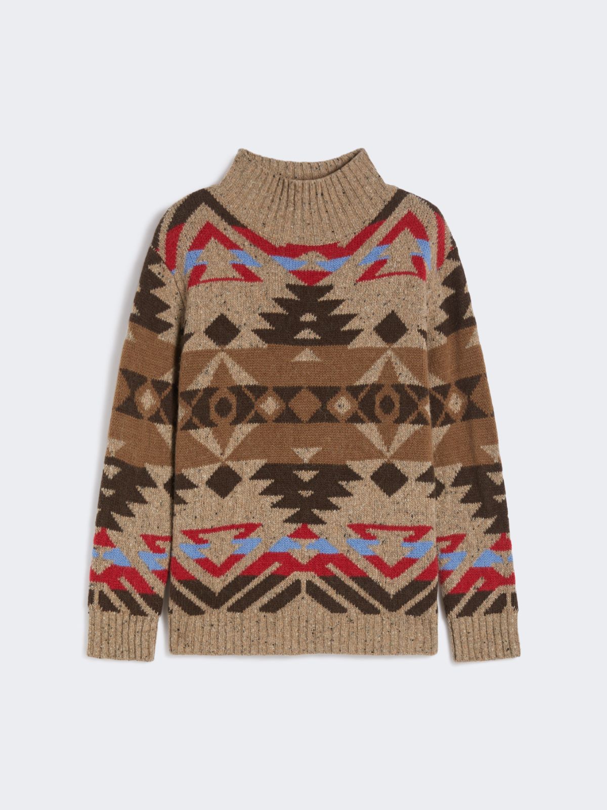Wool and alpaca knit turtleneck - AVIO - Max Mara - 9