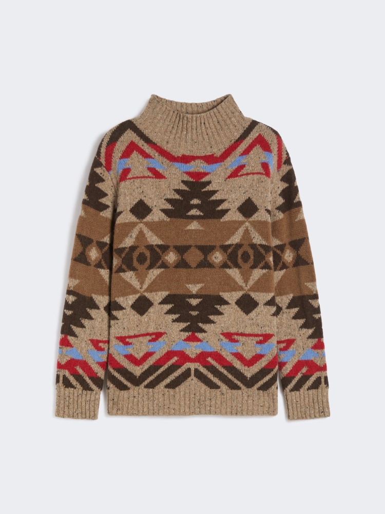 Wool and alpaca knit turtleneck - AVIO - Max Mara